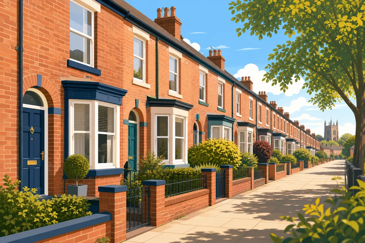 Victorian terraced houses in Doncaster — local letting agents serving South Yorkshire landlords